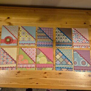 Gift Card Holders Blank Handmade Cards to hold messages and Gift Cards